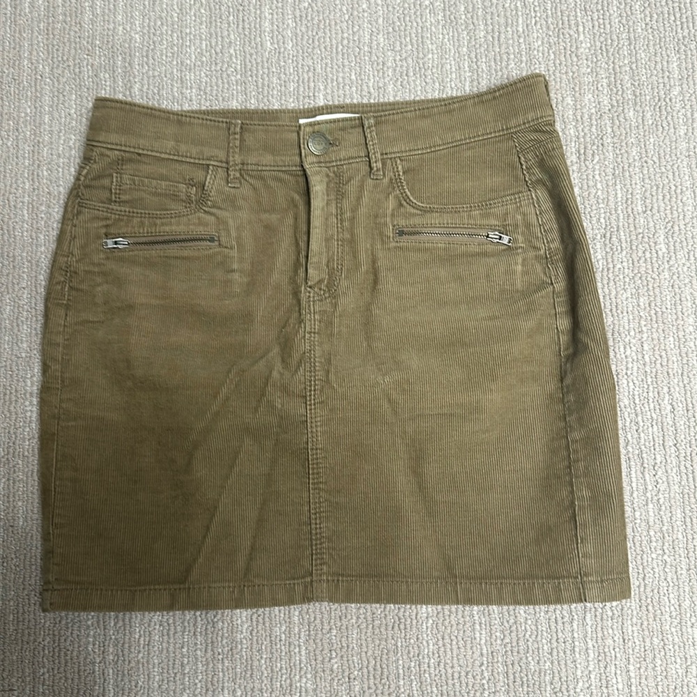 LOFT corduroy skirt